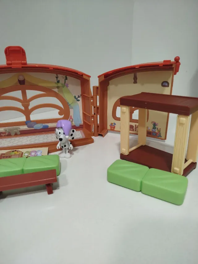 Set de Juego Bluey y Bingo Escuela