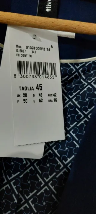 Cappotto-sobretodo Fiorella Rubino Taglia 54 itali