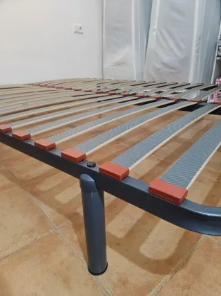 Somier metálico y de madera