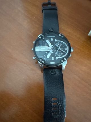 Reloj Diesel Mr. Daddy Negro y Plateado
