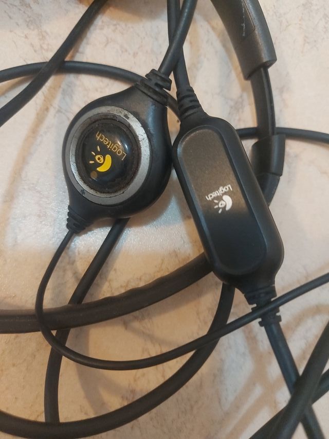 Cuffie nere con microfono