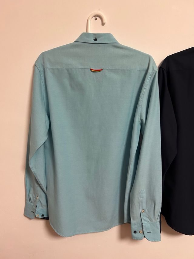 Pack 3 Camisas Spagnolo M Azul Naranja