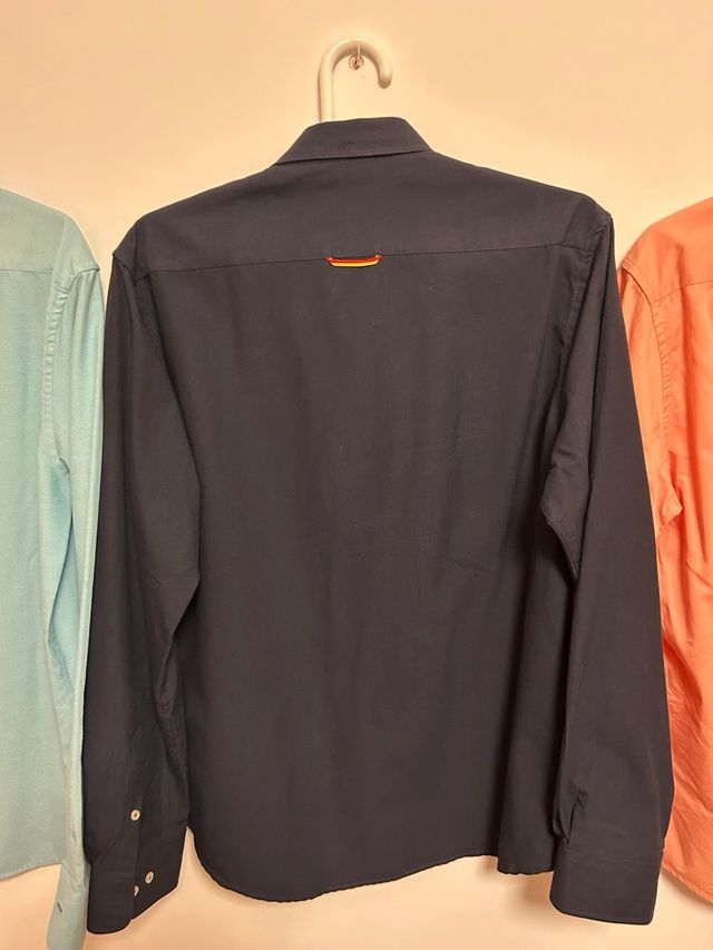 Pack 3 Camisas Spagnolo M Azul Naranja