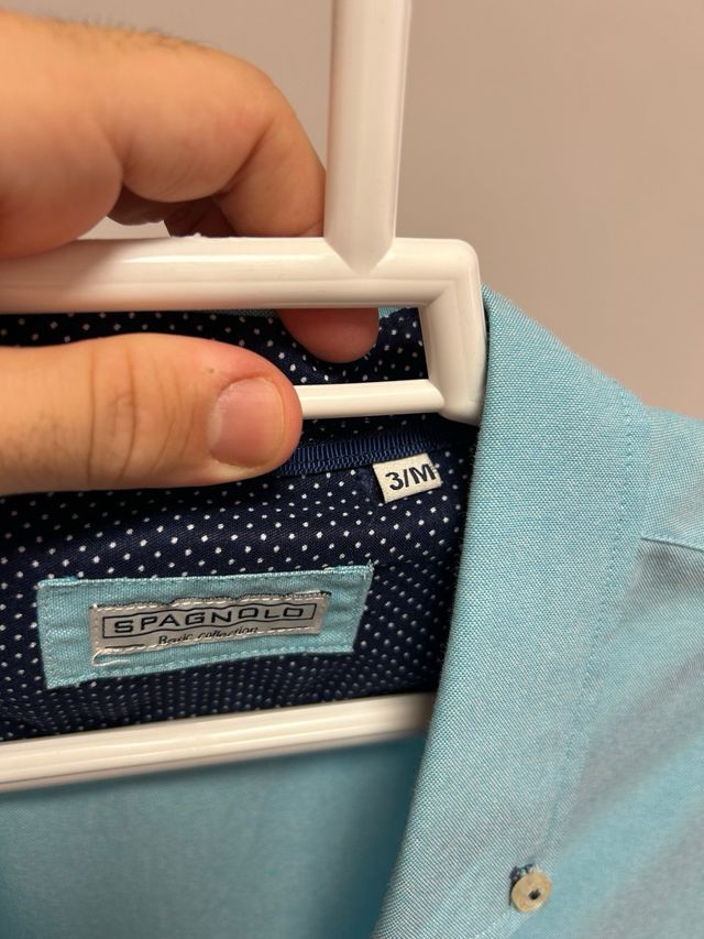 Pack 3 Camisas Spagnolo M Azul Naranja