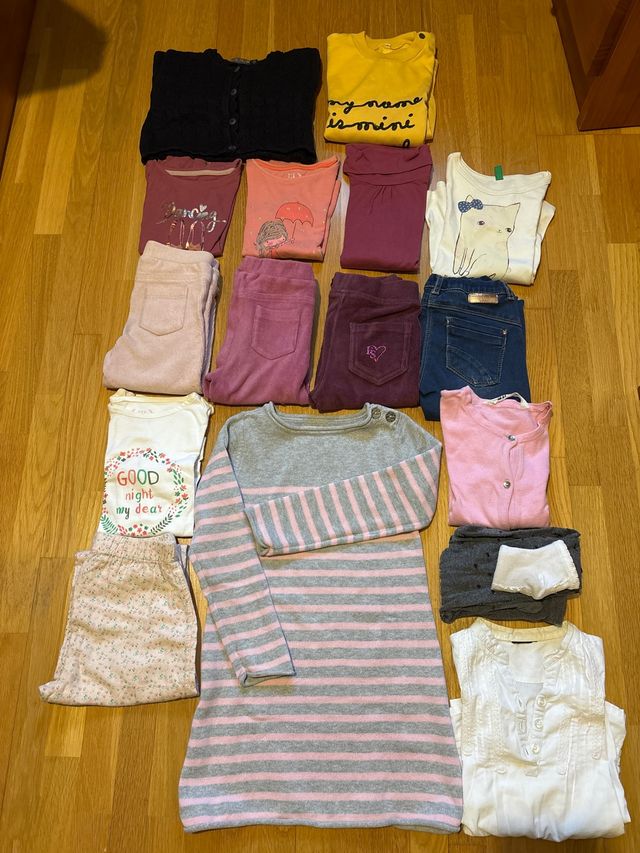 Lote Ropa Invierno Niña 4 Años