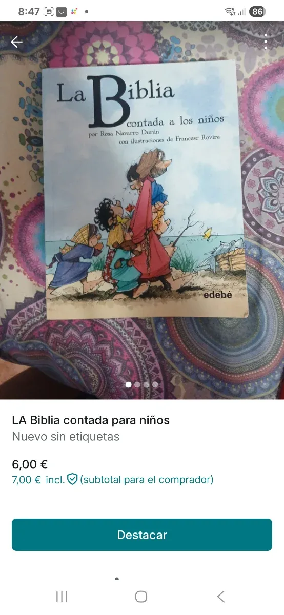 Biblia contada a niños