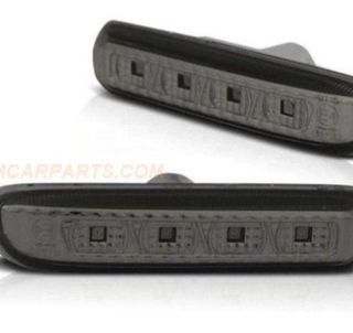 Intermitentes laterales Led para BMW E46 Ahumados
