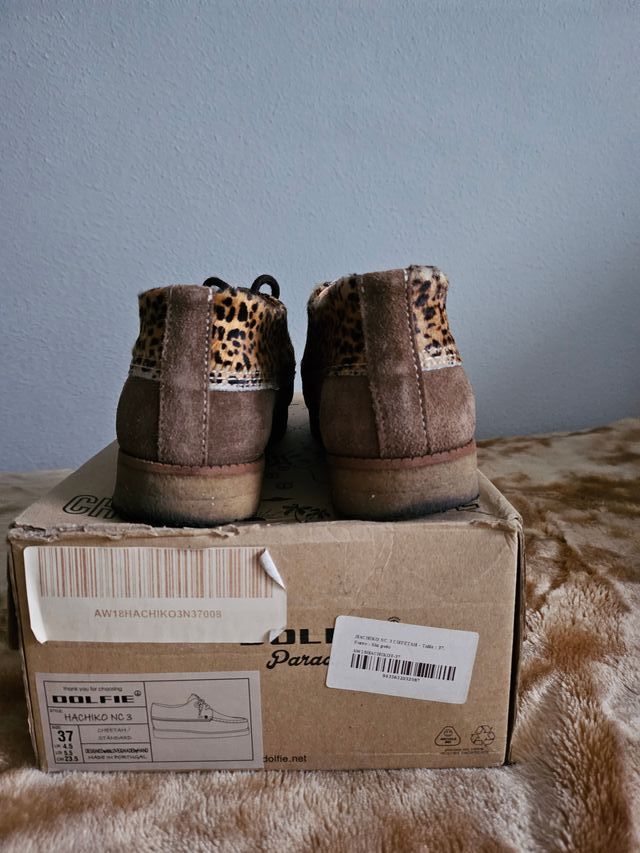 Zapatos Dolfie con Estampado Animal Print