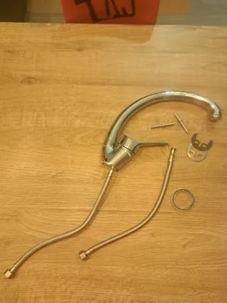 Rubinetto per Lavello in acciaio inox