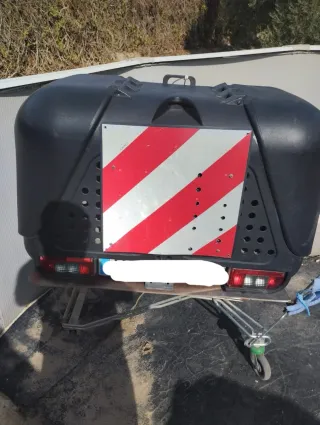 Porta perros para coche negro