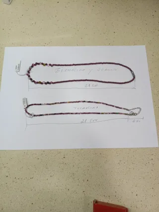 COLLAR  TURMALINA MINERALES