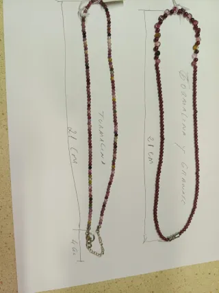 COLLAR  TURMALINA MINERALES