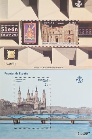 Sellos España 2013 Año Completo+ Hojas Bloque