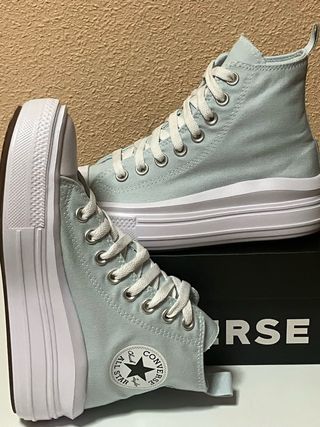Converse Chuck Taylor Move hi azul clarito tall 37