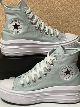 Converse Chuck Taylor Move hi azul clarito tall 37