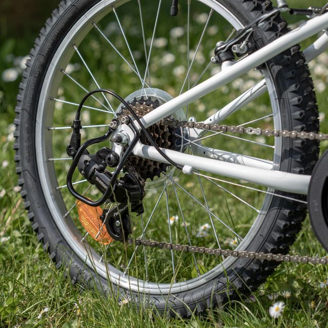 Bicicleta niños 20 pulgadas Rockrider ST 120 blanco 6-9 años