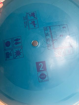 Pelota de Pilates Azul