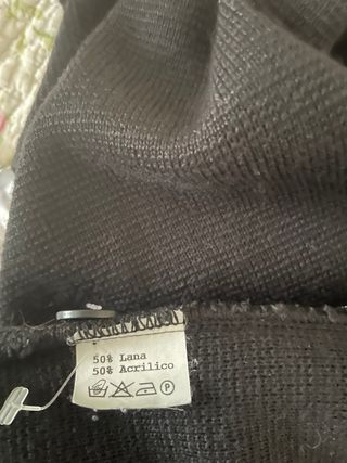 Cárdigan 2 piezas con pelo - Años 90