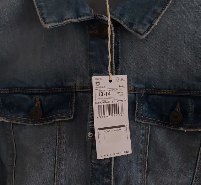 Nuevo Mango Kids Cazadora Talla 13-14