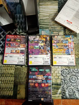 Colección Hack / Hack G.U. PS2 ed coleccionista