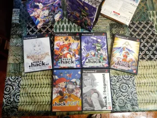Colección Hack / Hack G.U. PS2 ed coleccionista