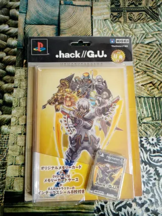 Colección Hack / Hack G.U. PS2 ed coleccionista