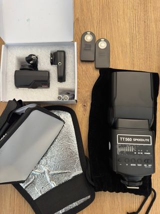 Kit Cámara Nikon D3400 + 2 objetivos + Accesorios