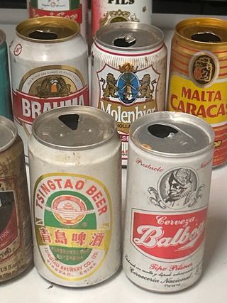 Colección 450 latas cerveza internacionales