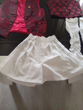 Traje Huertano Niño, Chaleco talla 4 y talla 2