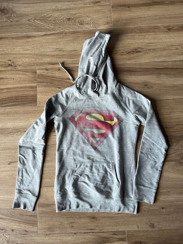 Sudadera Superman Gris