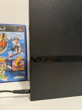 Consola PS2 Slim + 3 Juegos + Mando