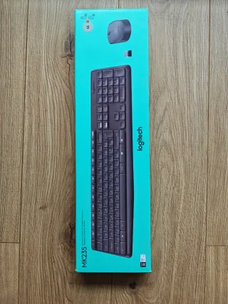30€ en Amazon - Teclado y Ratón Inalámbrico Logite