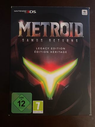 Metroid Samus Returns Legacy Edition 3DS
