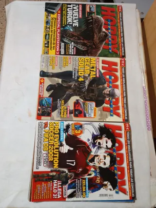 3 revistas Hobby Consolas
