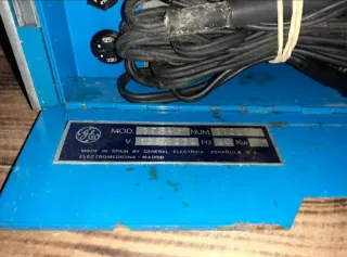 Cardiotocógrafo General Electric Años 70 ver leer