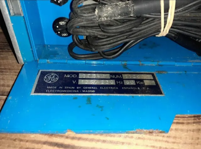 Cardiotocógrafo General Electric Años 70 ver leer