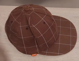 Cappellino Poc marrone a scacchi