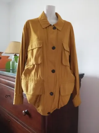 Parka temporada piel melocotón