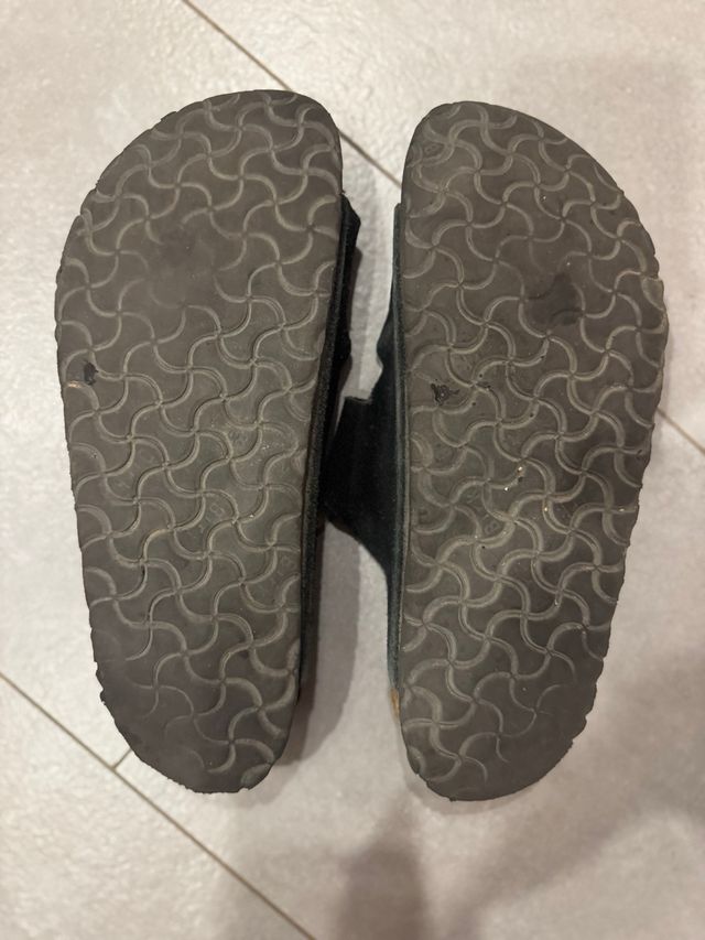 Birkenstock Negro Suede Talla 45