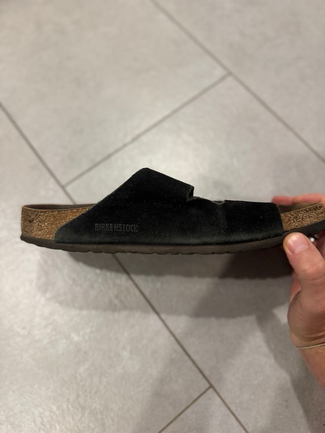 Birkenstock Negro Suede Talla 45