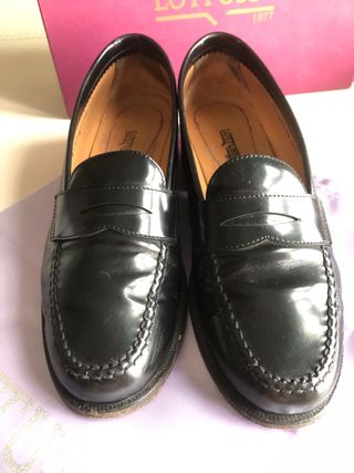Mocasines Lottusse Piel Negro Talla 37.5