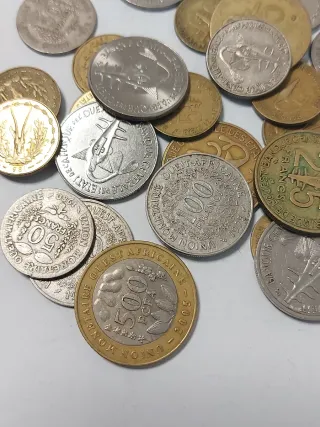 Lote 26 monedas África Occidental Francesa
