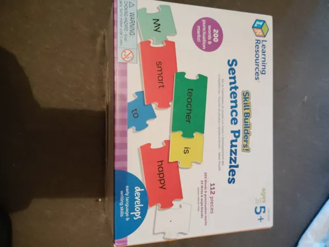 Jogo de frases de Recursos de Aprendizagem