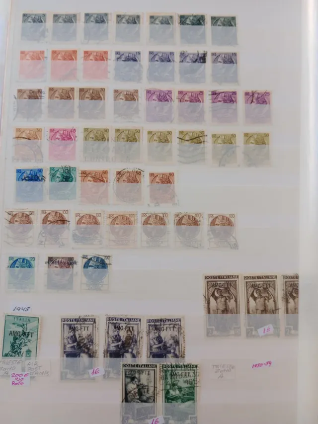 Lote sellos Italia y Colonias