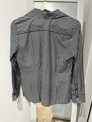 Camisa ERFO rayas blanco y negro