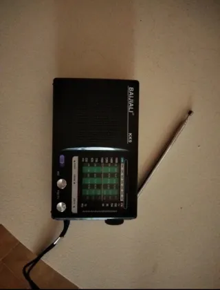 Radio Baijiali KK9 Portátil Negra no funciona