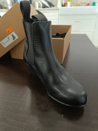 Botillos de flamenco, semi profesional, negros