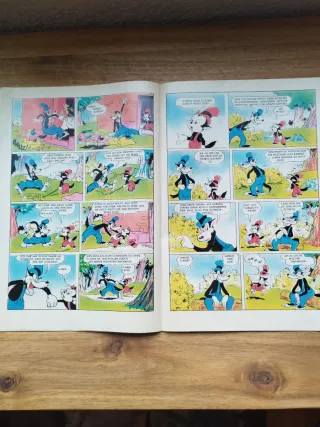 Comic original Micky Mouse año 1952