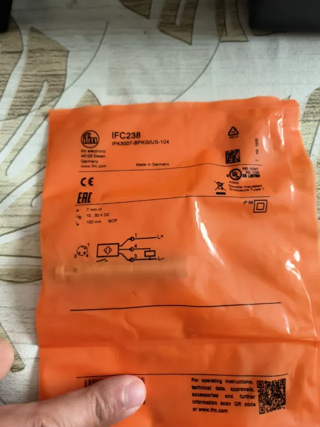 Ifm IFC238 Interruptor Proximidad Inductivo