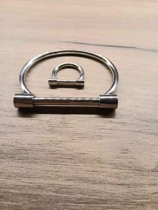 Conjunto Pulsera y Anillo acero